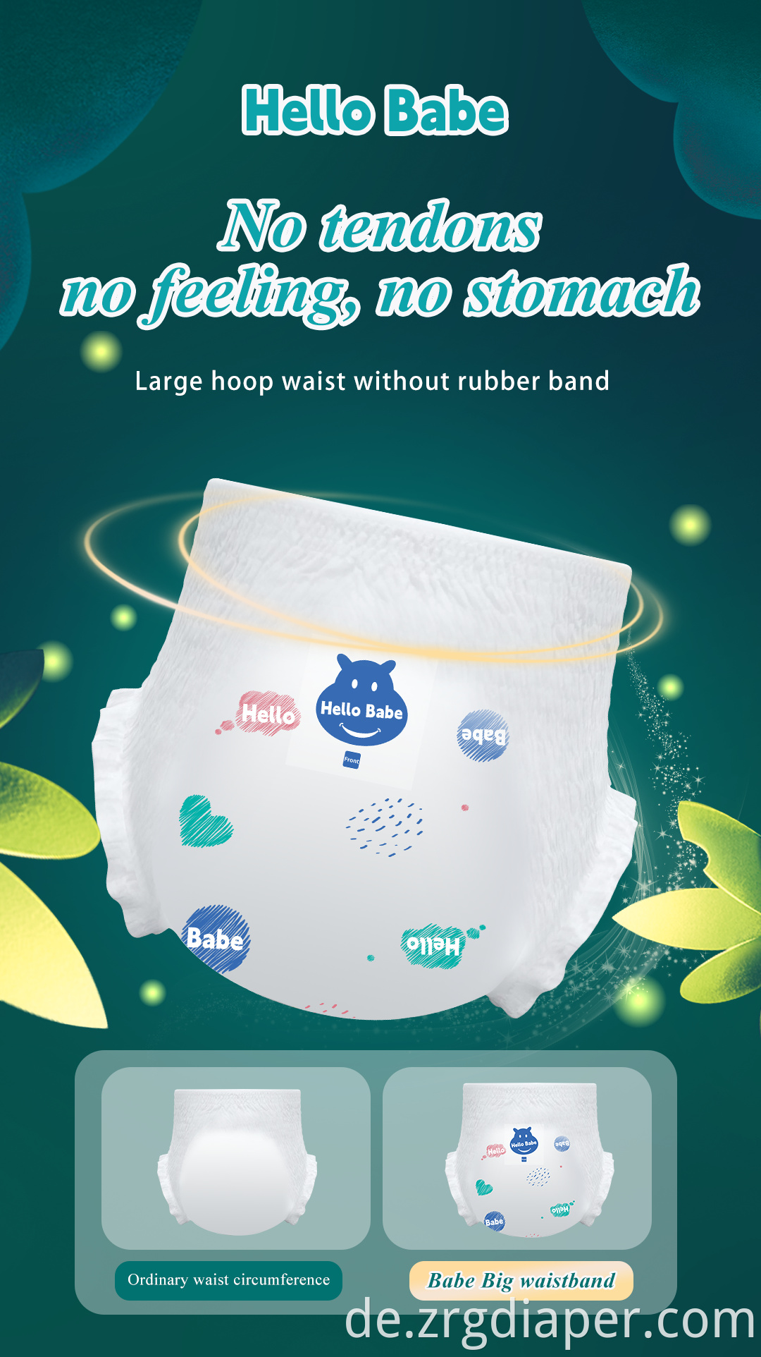 Zhongrou Hippo Pull Up Pants Diapers-7